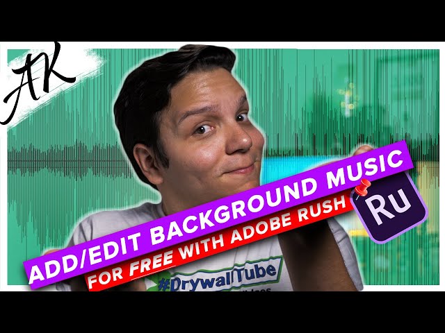 Premiere Rush Tutorial| How to add & edit music in videos FOR FREE!