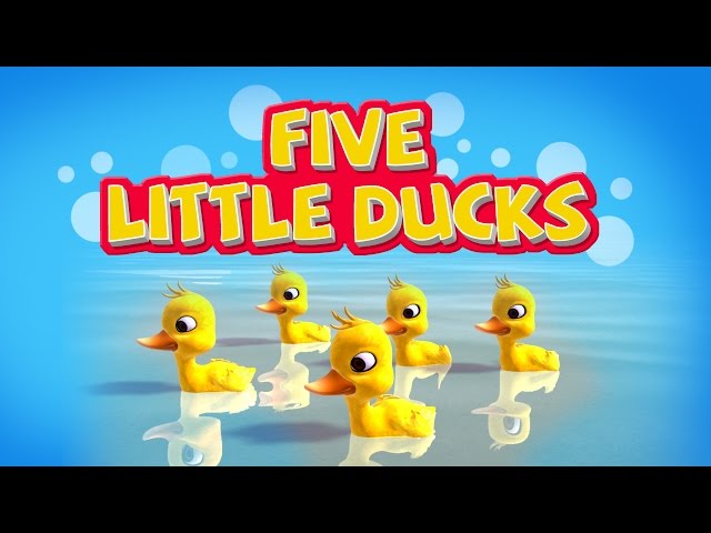 Five Little Ducks Nursery Rhyme for Children