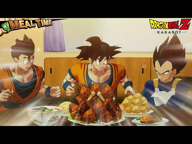 All Full Course Menu Recipes - Dragon Ball Z: Kakarot Gameplay Story Mode Walkthrough Xbox One