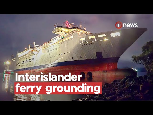 Report: What happened on Aratere ferry moments before grounding | 1News on TVNZ+