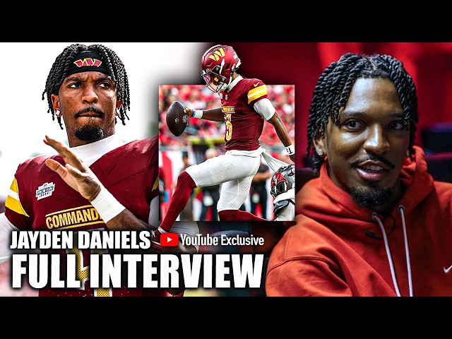 Jayden Daniels FULL INTERVIEW: Path to the NFL, his running ability & more | NFL on ESPN