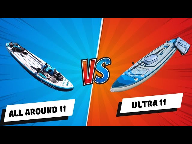 iRocker All Around 11  Vs All Around 11 Ultra SUP | On-Water Performance Tests Comparisons