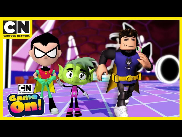 Roblox | Playing Teen Titans Go! Master of Games | Game On! | Cartoon Network UK