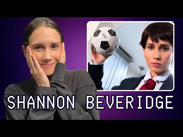 Shannon Beveridge Blushes at Her Digital Footprint