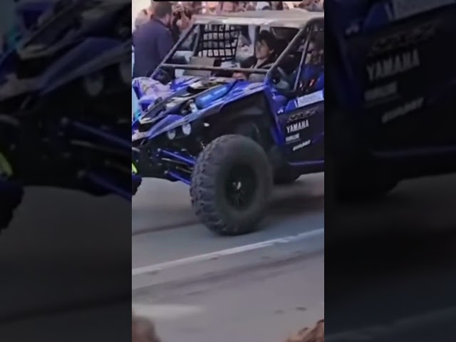 Legendary Lancia Rally Car Crashes into Crowd😬 #shorts