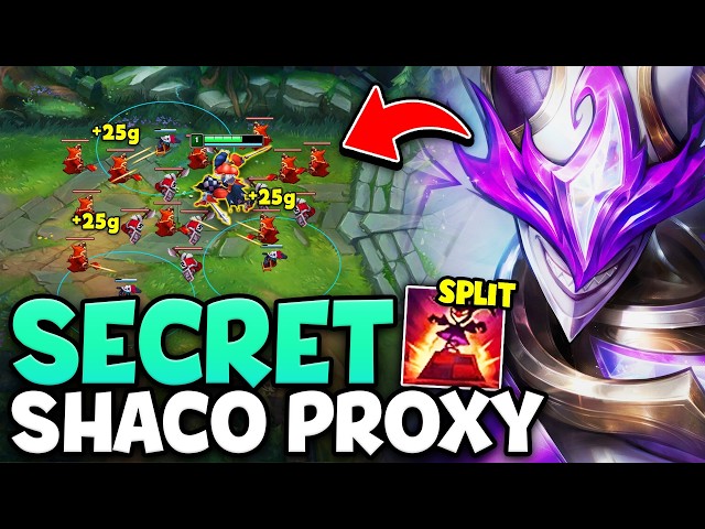 I CREATED A GENIUS PROXY AP SHACO STRATEGY! (THE ULTIMATE DISTRACTION)