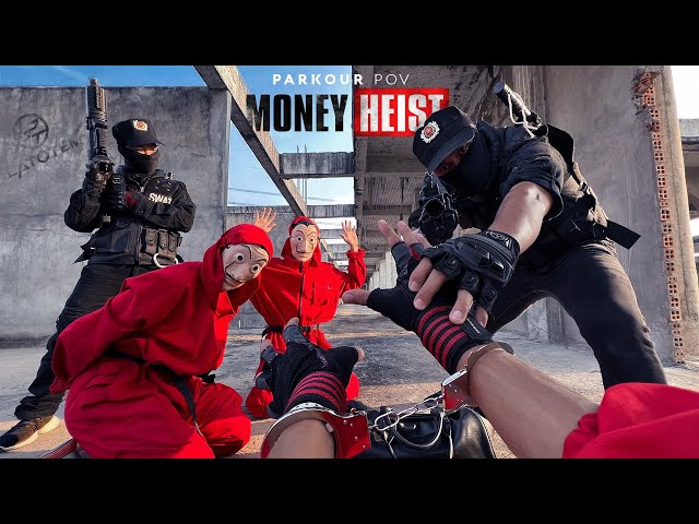 Parkour MONEY HEIST vs POLICE In REAL LIFE Ver1.3 (Parkour POV by LATOTEM)