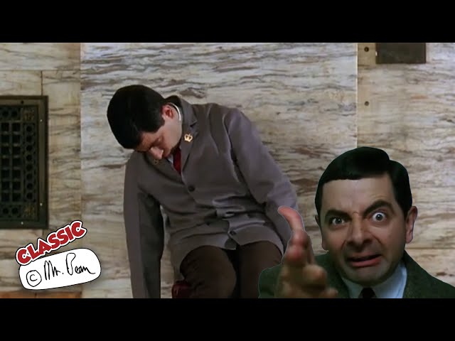 Asleep On The Job | Mr Bean The Movie | Classic Mr Bean