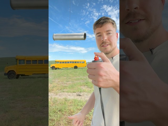 Metal Pipe Vs School Bus