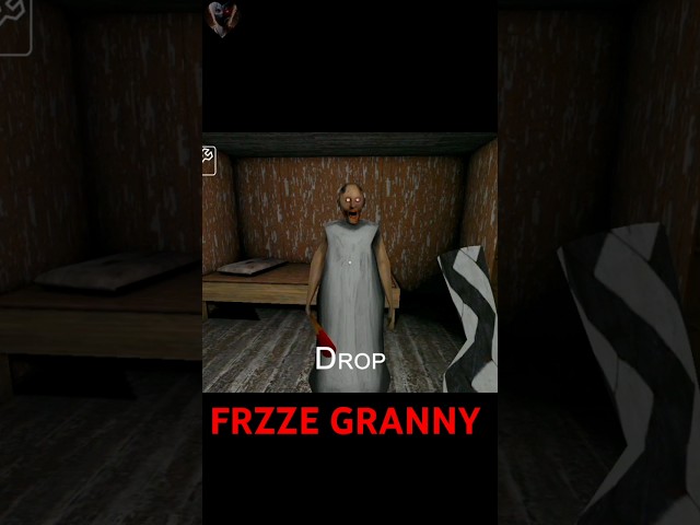 Granny Got Stuck 😈#shortvideo #shorts #horrorgaming #gaming#grannygame