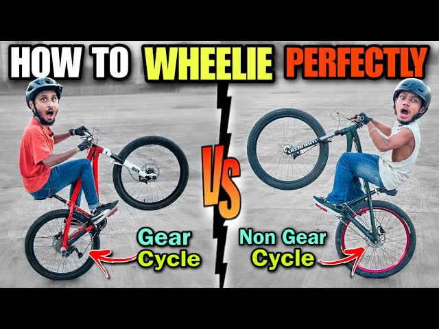 How to Wheelie on Any Cycle | Gear & Non-Gear Cycle Stunt Guide!