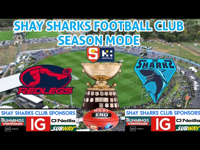 SANFL23 SEASON MODE - Minor Premiers And Footy Demolition Of The RedLegs  🦈