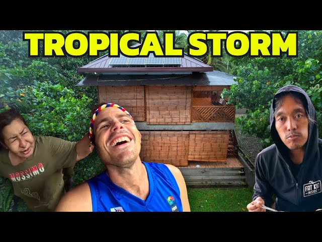 STORM Hits Our PHILIPPINES BEACH HOME (Cateel, Davao)