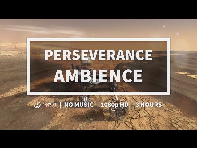 Perseverance Ambience for Studying, Coding, Chilling, ASMR, and Staying in the Flow