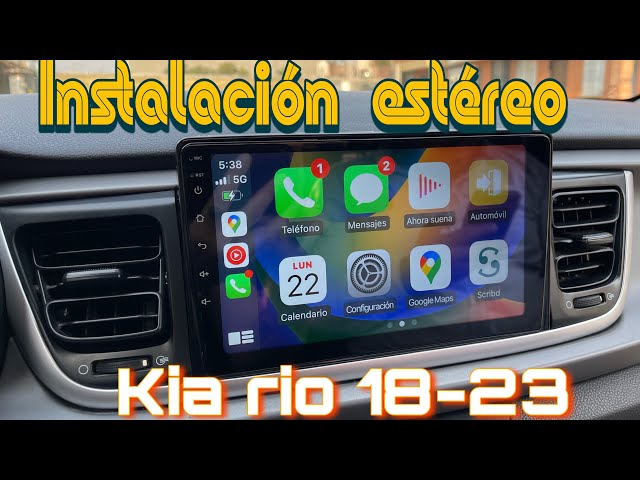 Instalación estéreo android Kia Rio DERICAR