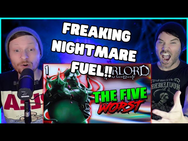 The Five Worst In Overlord – Nazarick’s Worst & Most Evil NPCs | Part 1 – Neuronist PK  (REACTION)