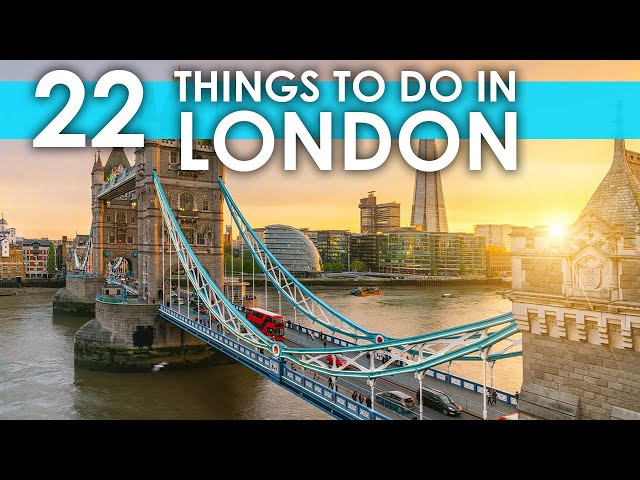 Best Things To Do in London England 2024 4K