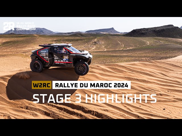 STAGE 3 HIGHLIGHTS - Rallye du Maroc 2024 #W2RC