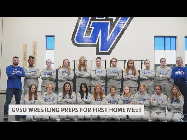 GVSU women's wrestling preps for first home meet