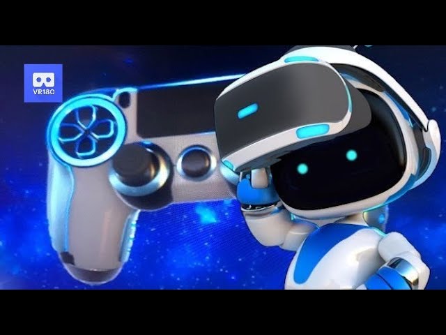 3D 180VR 4K Astro Bot Playroom Coming to Sony Playstation PS5 360VR