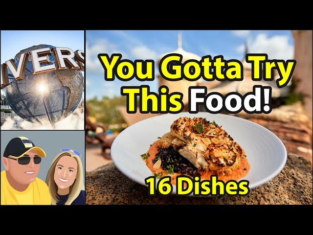 You've Gotta Try This: 16 Universal Orlando Food Reviews In One Compilation Video