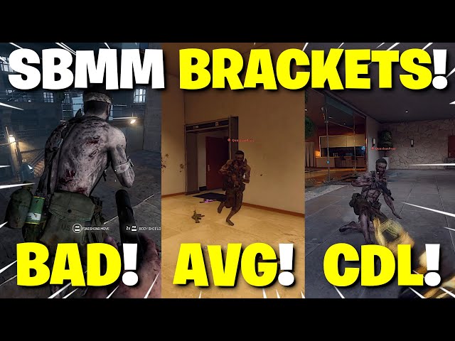 Black Ops 6 - SBMM Skill Brackets Are INSANE! BO6 Skill Based Matchmaking Explained!