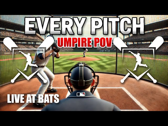 UMPIRE POV: live at bats