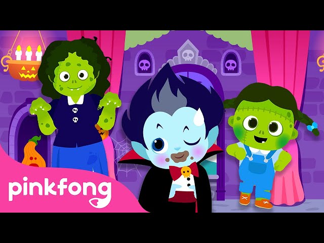 Baby Baby Yes, Papa | Finger Family | Kids' Halloween Songs | Halloween Night | Pinkfong Official