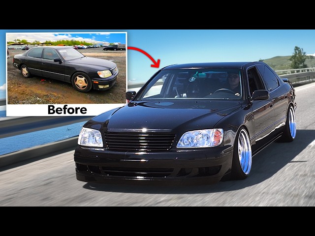 Building a Yakuza-Inspired Lexus LS400