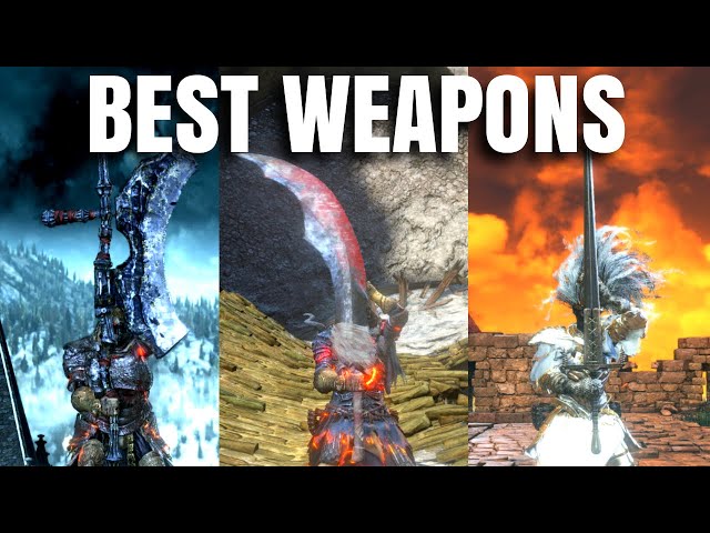 Top 10 Best Dark Souls 3 Weapons #fromsoftware