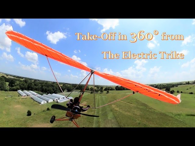 360° Video of a Takeoff in the Aeros ANT-E electric nano trike