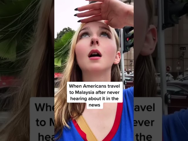 American reacts to the Petronas twin towers in Kuala Lumpur Malaysia ￼