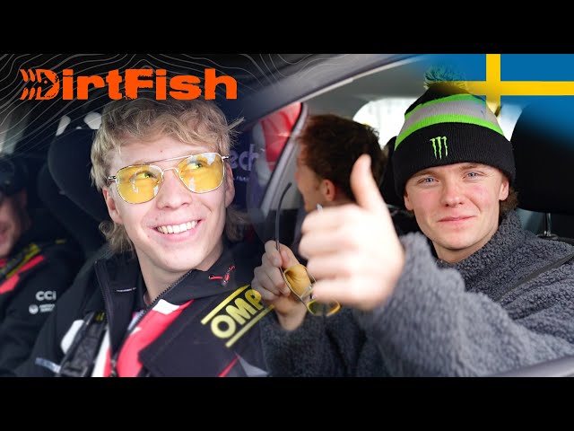 Driver Recce Interviews at WRC Rally Sweden 2024