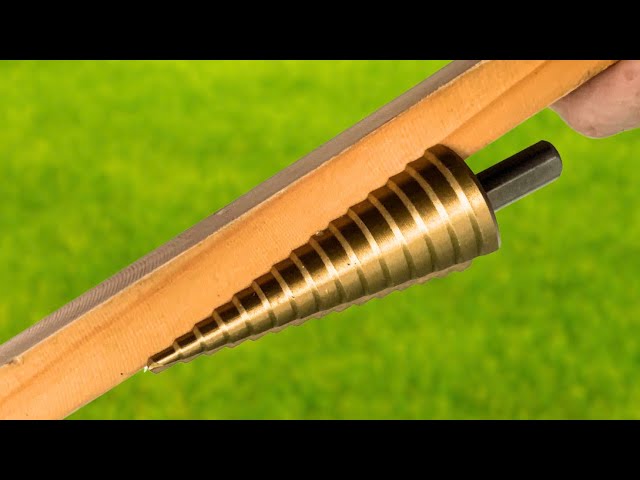 How to Sharpen a Step Drill! First Appeared on YouTube!Amazing Smart