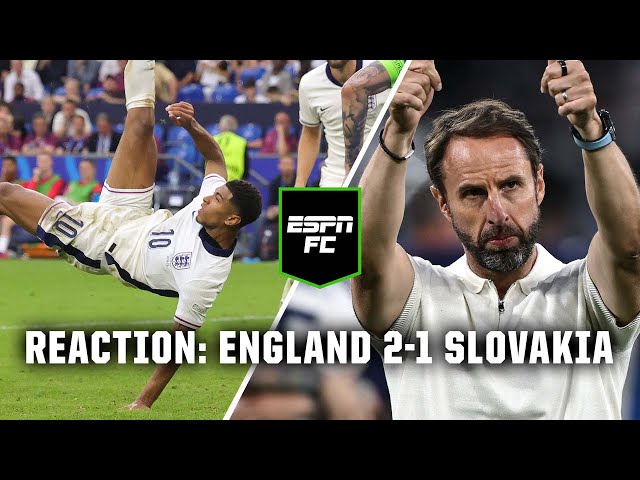 ‘Southgate would’ve thought about RESIGNING!’ 😱 England edge past Slovakia | ESPN FC