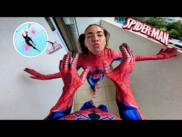 TOP3 SPIDER-MAN VS SPIDER-GIRL IN LOVE in Real Life (Romantic ParkourkPOV Love Story)