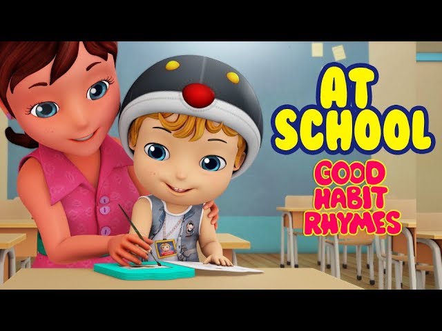 Going to School Rhymes for Kids | Good Habit Songs for Children | Infobells