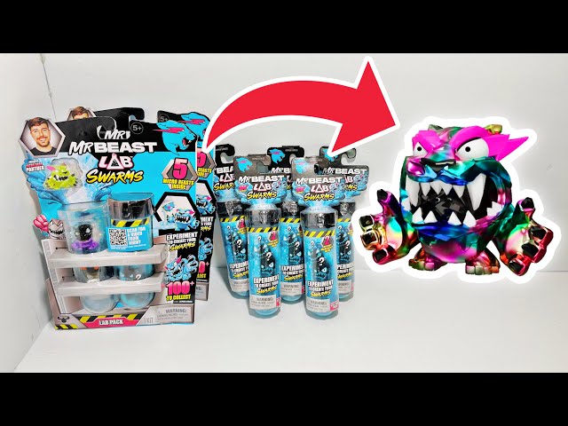 MrBeast Lab Swarms Unboxing Searching For Rare Hyperchrome Panther