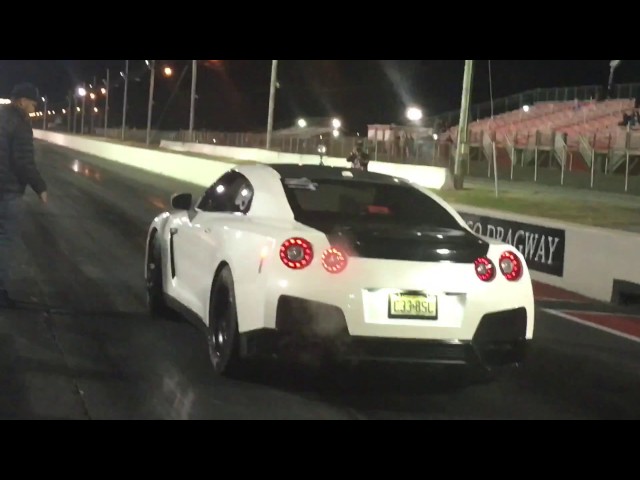 NISSAN GTR HKS GT1000 at atco testing | IVEYTUNE