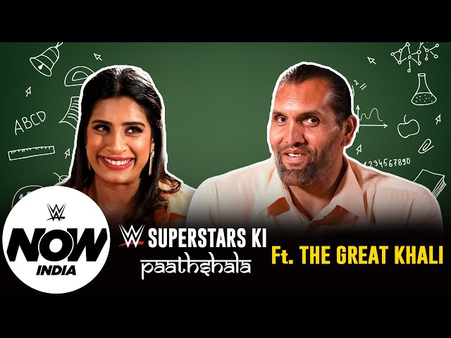 The Great Khali Learns Internet Slangs | WWE Superstars Ki Paathshala - Ep. 8: WWE Now India