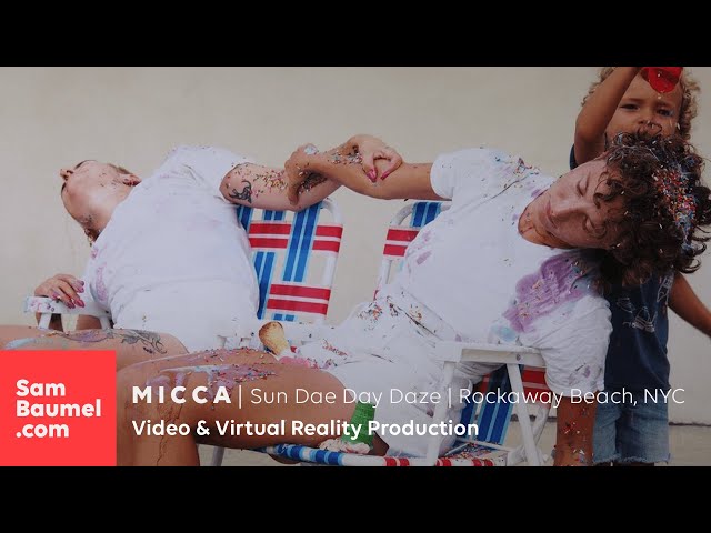 M I C C A | Sun Dae Day Daze | Ice Cream Dance @ Rockaway Beach, NYC | Virtual Reality VR 180