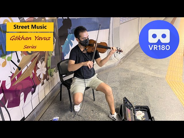 Vr180 3D Street Music 80-9 / Gökhan Yavuz / Levent Metro Station