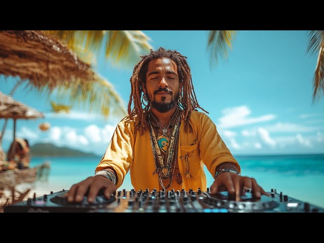 Tropical Reggae Vibes | Beachside DJ Session 🌴 Reggae Music Mix