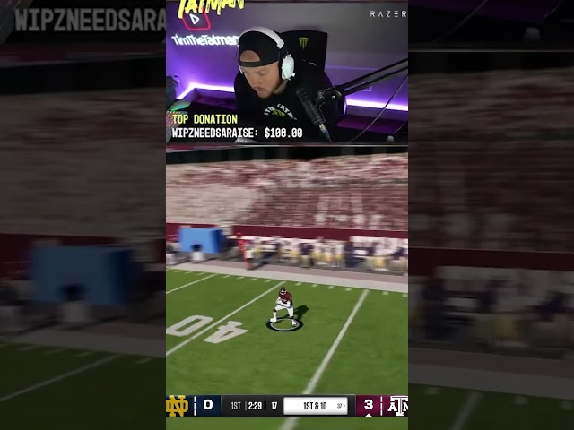 TIMTHETATMAN Throws 4 STRAIGHT Picks on College Football 25 😬