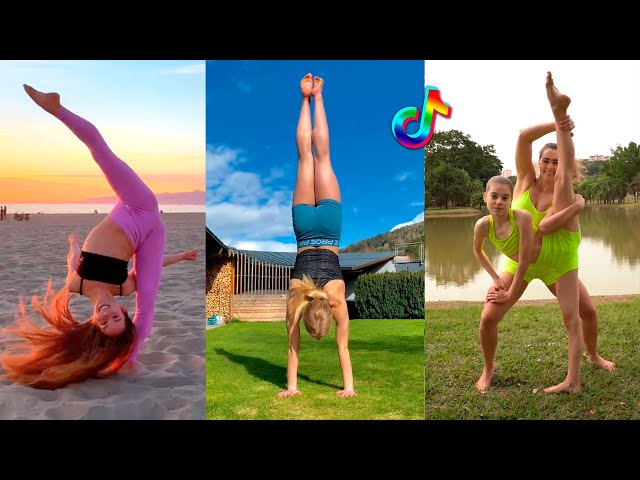 Best Gymnastics Flexibility and Cheerleading TikTok Videos 2024 #gymnastics