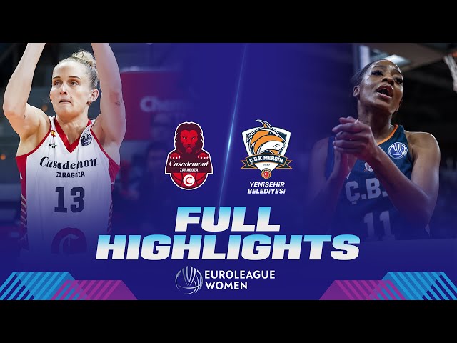 Casademont Zaragoza v CBK Mersin | Quarter-Finals | Full Game Highlights | EuroLeague Women 2023-24