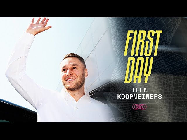 TEUN KOOPMEINERS is finally a Juventus Player | His First Day as a Bianconero ⚪⚫