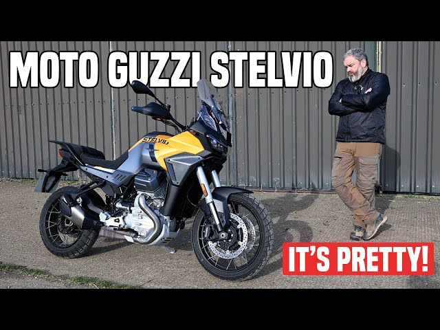 Moto Guzzi Stelvio - First Ride Review - PFF Rider Assistance Solution