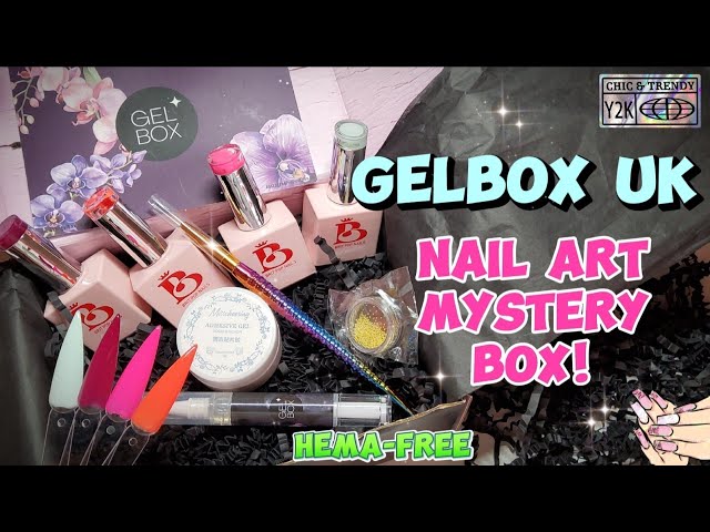 GELBOX UK MYSTERY BOX | MONTHLY SUB BOX | HEMA-FREE GEL POLISH