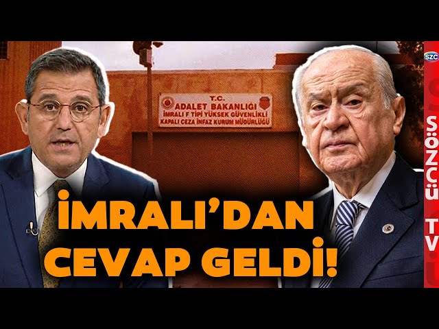 İmralı'dan Devlet Bahçeli'ye Cevap Geldi! Fatih Portakal Yorumladı! 'ABD'yi Nasıl Aşacaksın'